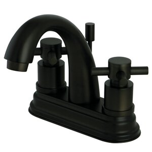 Concord Double Handle Centerset Bathroom Faucet with Pop-Up Drain