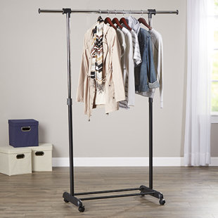 Clothes Racks Garment Wardrobes You Ll Love Wayfair Basics 52 W Garment Rack