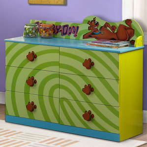 Scooby Doo 6 Drawer Double Dresser by O'Kids Inc.