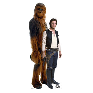 Star Wars 40th Han Solou2122 and Chewbaccau2122 Standup