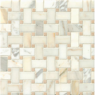 Mosaic Shower Floor Tile Wayfair Marble Mosaic Tile In Ashbury