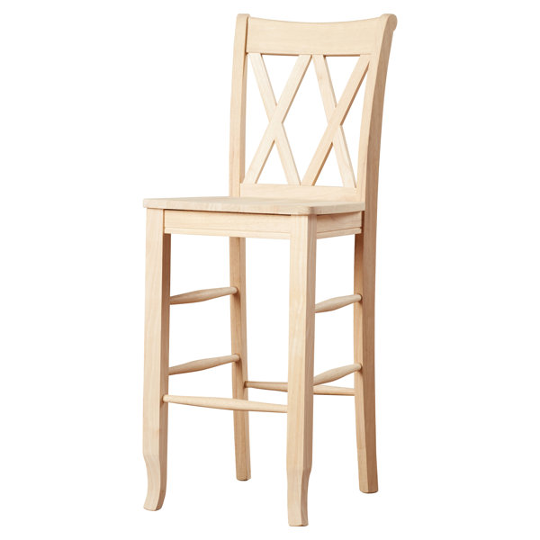 August Grove Toby 30 Wood Bar Stool Reviews Wayfair