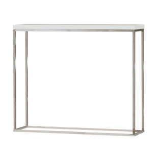 Modern Contemporary White Lacquer Console Allmodern Quickview Gray Lacquer