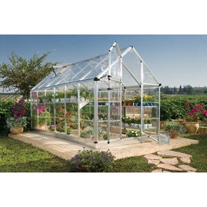 Snap & Grow 6 Ft. W x 12 Ft. D Polycarbonate Greenhouse