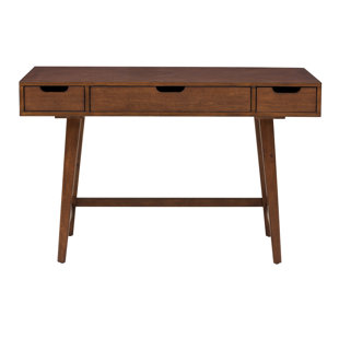 Modern Desks Allmodern Nathan Solid Wood Writing Desk