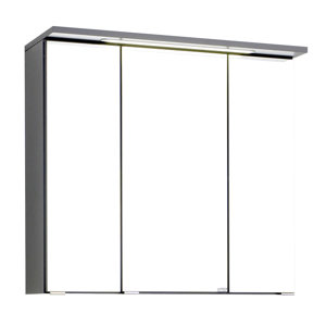 70 cm x 64 cm Spiegelschrank Bologna mit LED Bel..