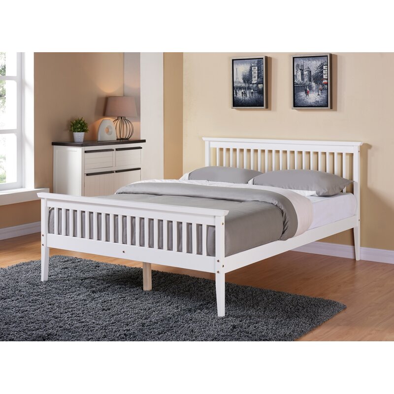 Prestington Shaker Bed Frame | Wayfair.co.uk