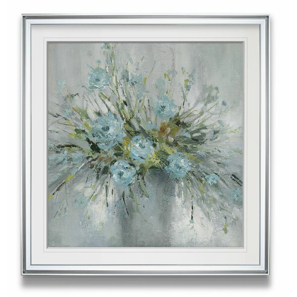 Ophelia & Co. 'Blue Bouquet' Painting | Wayfair
