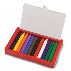 Triangular Crayon Set