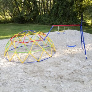 Geo Dome Climber Swing Set