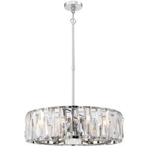 Coronette 8-Light Crystal Chandelier