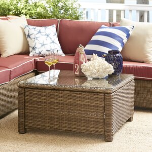 Lawson Wicker Square Coffee Table