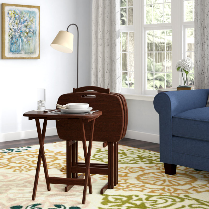 Charlton Home Lucca 5 Piece Table TV Set with Handle ...