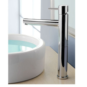 Serin Single Hole Vessel Faucet with Single Handle