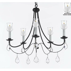 Clemence 5-Light 40W Candle-Style Chandelier