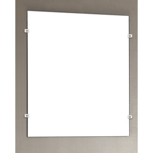 Brizendine Rectangle Frameless Mirror