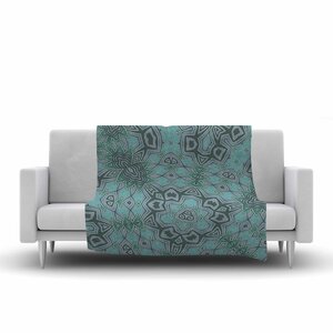 Alison Coxon Tribal Water Digital Fleece Blanket