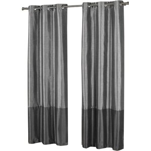 Jameson Solid Blackout Thermal Grommet Curtain Panels (Set of 2)