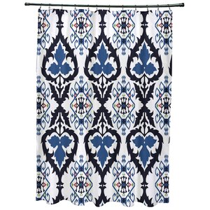 Oliver Bombay Geometric Print Shower Curtain