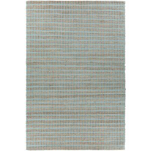 Kendall Hand-Woven Blue/Brown Area Rug