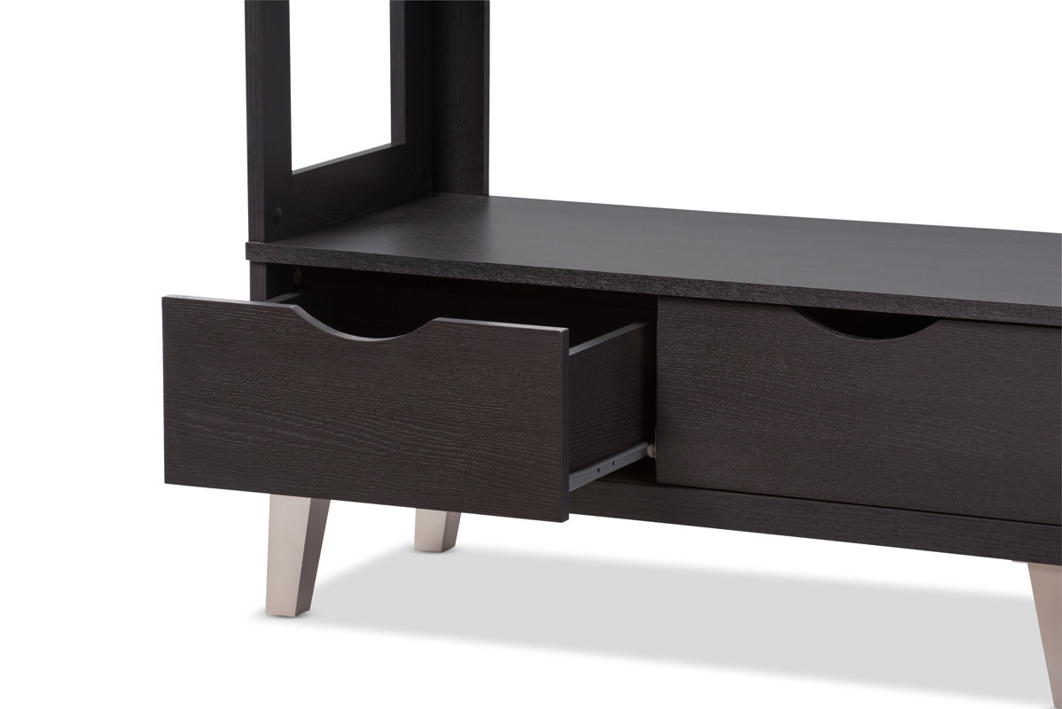 Wholesale Interiors Baxton Studio Etagere Bookcase & Reviews | Wayfair