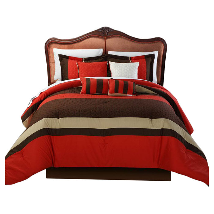 Chic Home Diamante 8 Piece Comforter Set & Reviews Wayfair