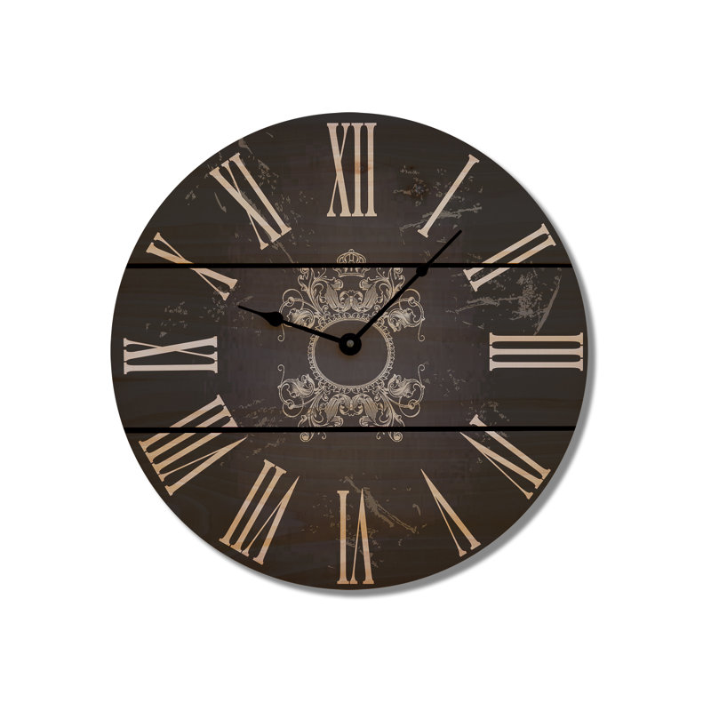 Gizaun Art French Country 16" Cedar Wall Clock & Reviews Wayfair