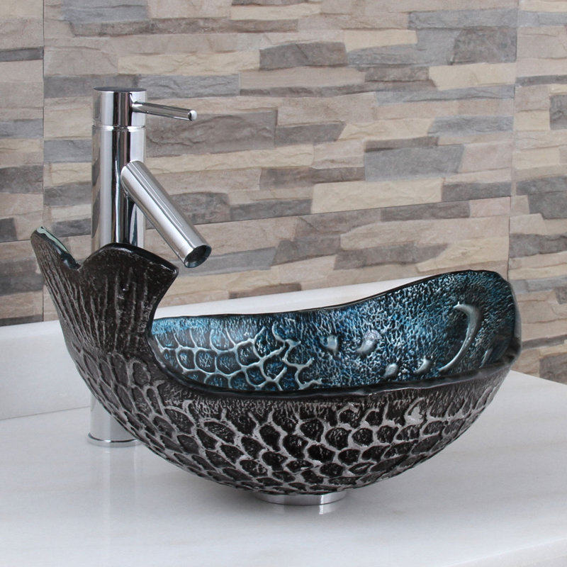 Elimaxs Elite Metal Oval Vessel Bathroom Sink & Reviews Wayfair
