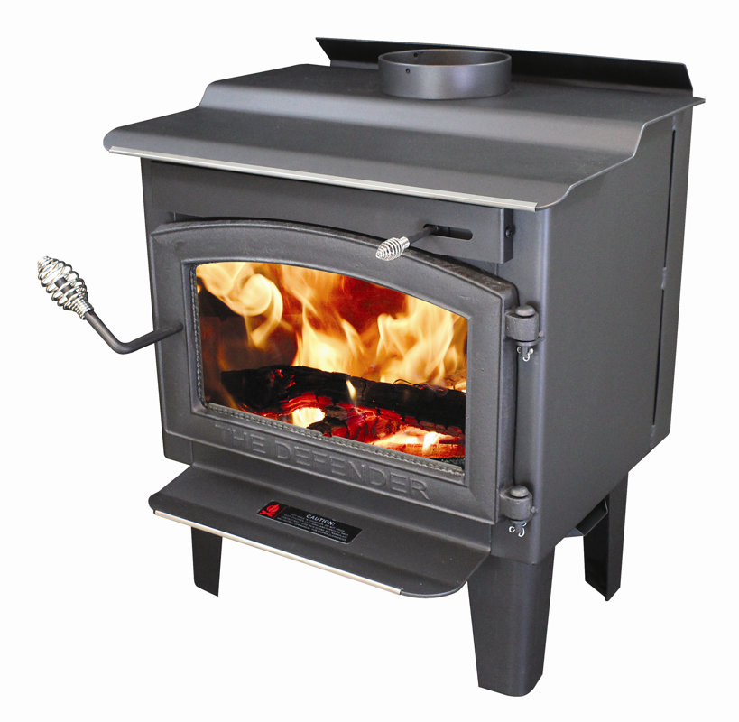Vogelzang Defender 1,200 sq. ft. Direct Vent Wood Stove & Reviews Wayfair