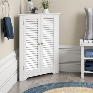 Bathroom Corner Wall Cabinet Wayfair Co Uk Odense 64 5 X 79 5cm Corner Free Standing Cabinet