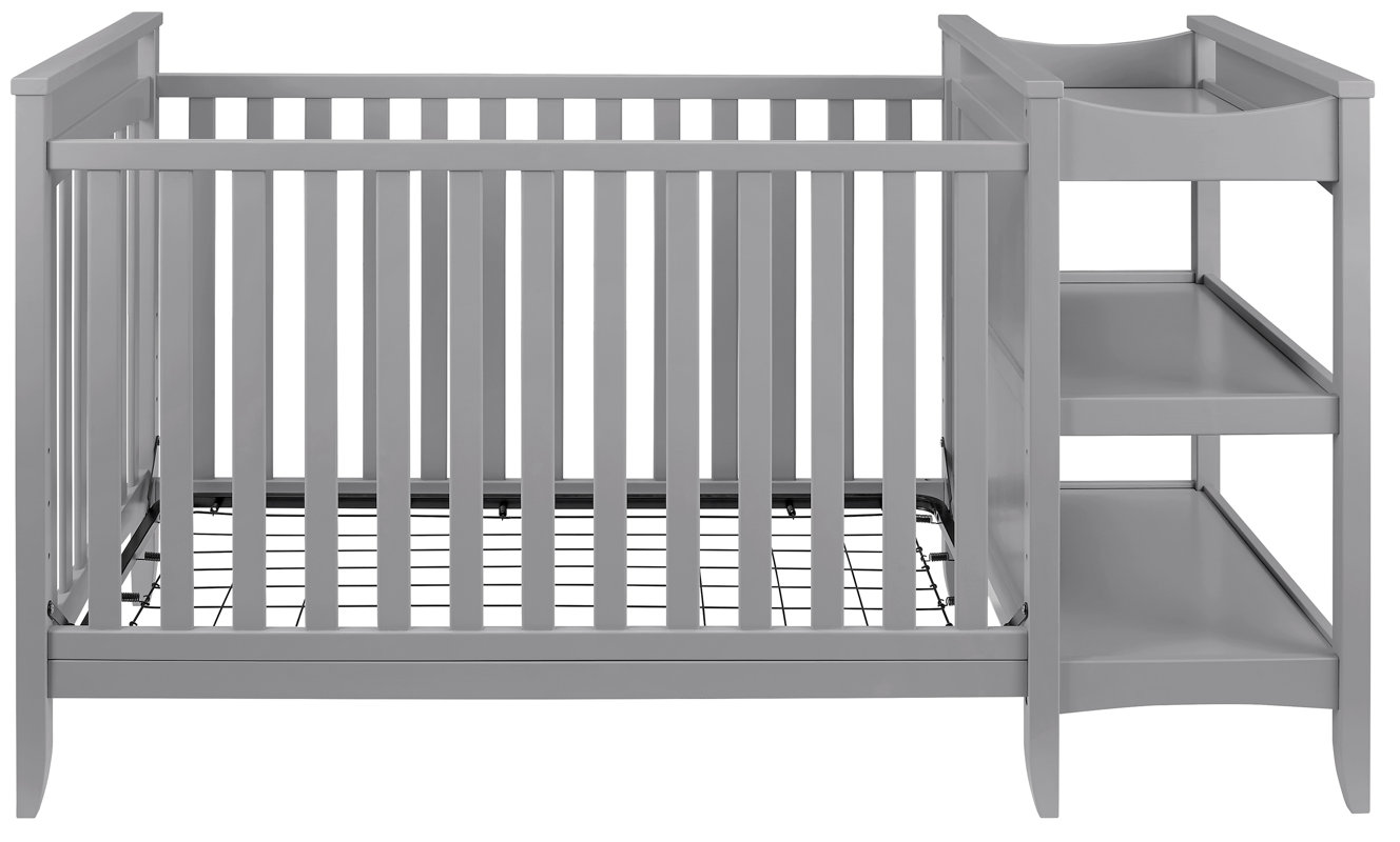 Baby Relax Emma 2in1 Convertible Crib with Changing Table & Reviews
