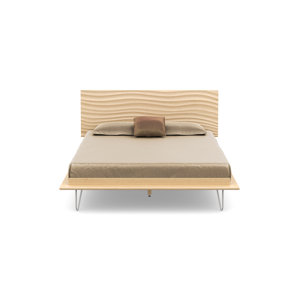 Wave Platform Bed by Copeland Furniture