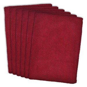 Solid Microfiber Dishtowel (Set of 6)