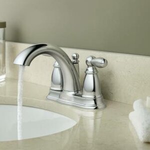 Brantford Double Handle Centerset Bathroom Faucet