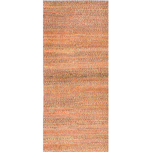 One-of-a-Kind Persian Gabbeh Handmade Orange / Red Area Rug