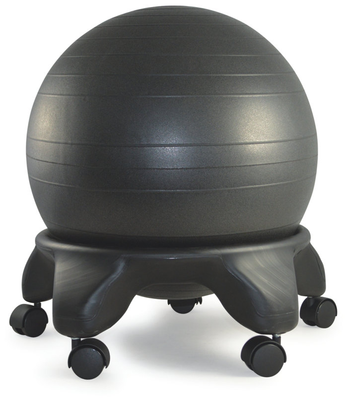 exercise ball office chair with arms