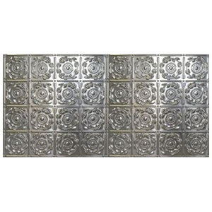 Victorian 2 ft. x 4 ft. Tin-plated Steel Tile