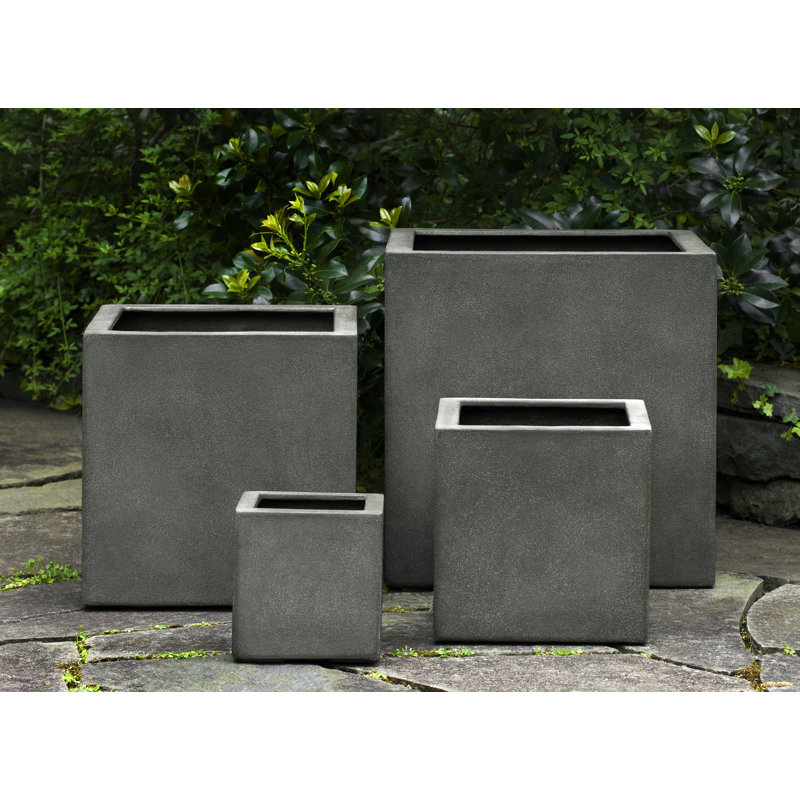 17 Stories Hsu Fiberglass Planter Box Wayfair