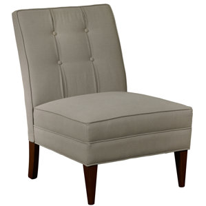 Cotswold Armless Button Slipper Chair ..