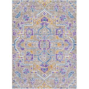 Modern Purple Area Rugs Allmodern Fields Blue Purple Area Rug