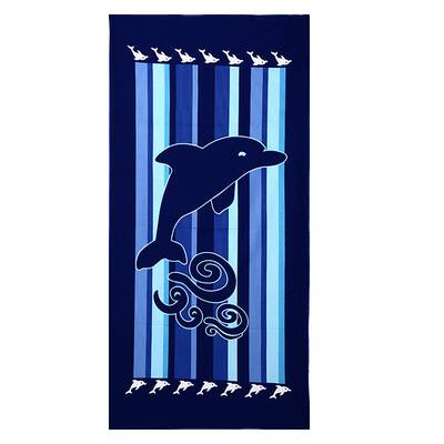 dolphin beach towel