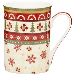 Christmas Bone China Mug Christmas Bone China Mug