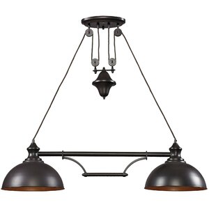 Rodriques 2-Light LED Kitchen Island Pendant