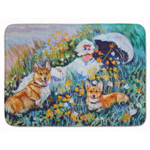 Corgi Classics Memory Foam Bath Rug