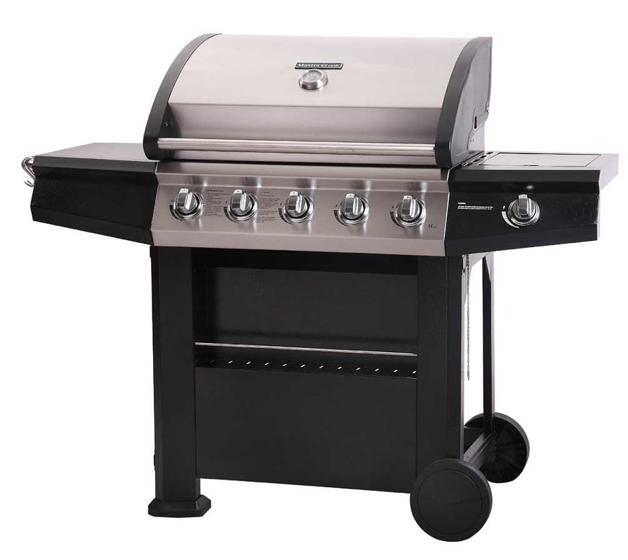 Mastercook Connoisseur Ultra Deluxe 5-Burner Portable ...