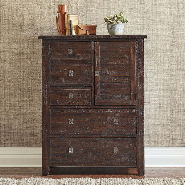 Darby Home Co Cadwallader 5 Drawer Gentleman S Chest Reviews Wayfair