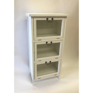 3 4 Drawer Gl Paned Cabinets Chests You Ll Love Wayfair Houston 3 Drawer Accent Cabinet