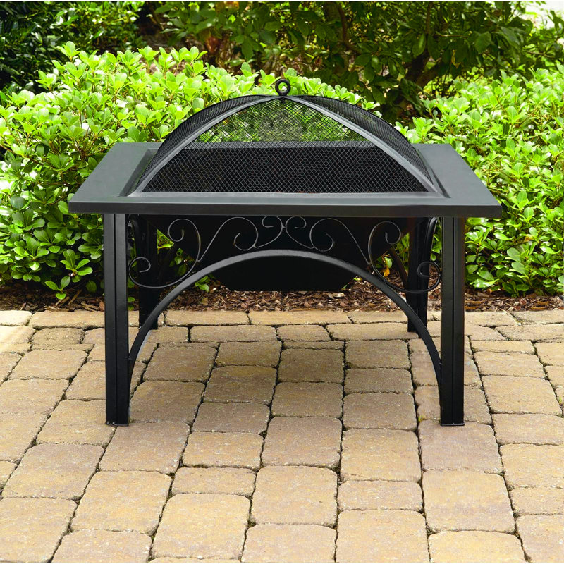 Sol 72 Outdoor Mccaw Steel Charcoal/ Wood Burning Fire Pit ...