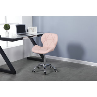 Blush Pink Office Chair Wayfair Co Uk Quickview