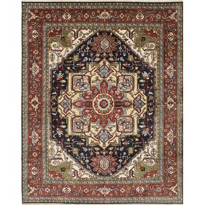 One-of-a-Kind Serapi Heritage Hand-Knotted Red/Brown Area Rug
